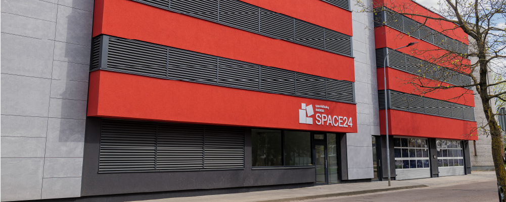 A SPACE24 facility exterior